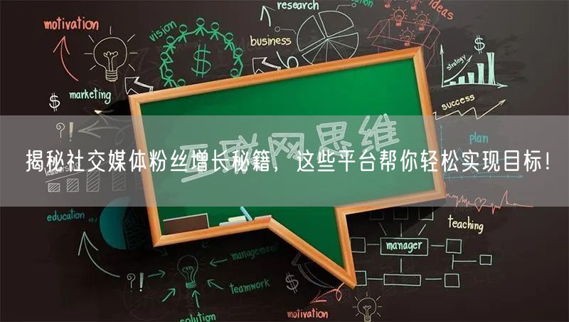 揭秘社交媒体粉丝增长秘籍，这些平台帮你轻松实现目标！
